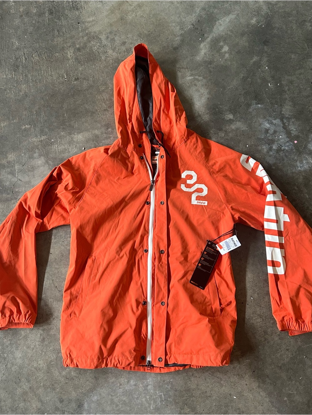 ThirtyTwo Orange Ski & Snowboard Jacket with Hood